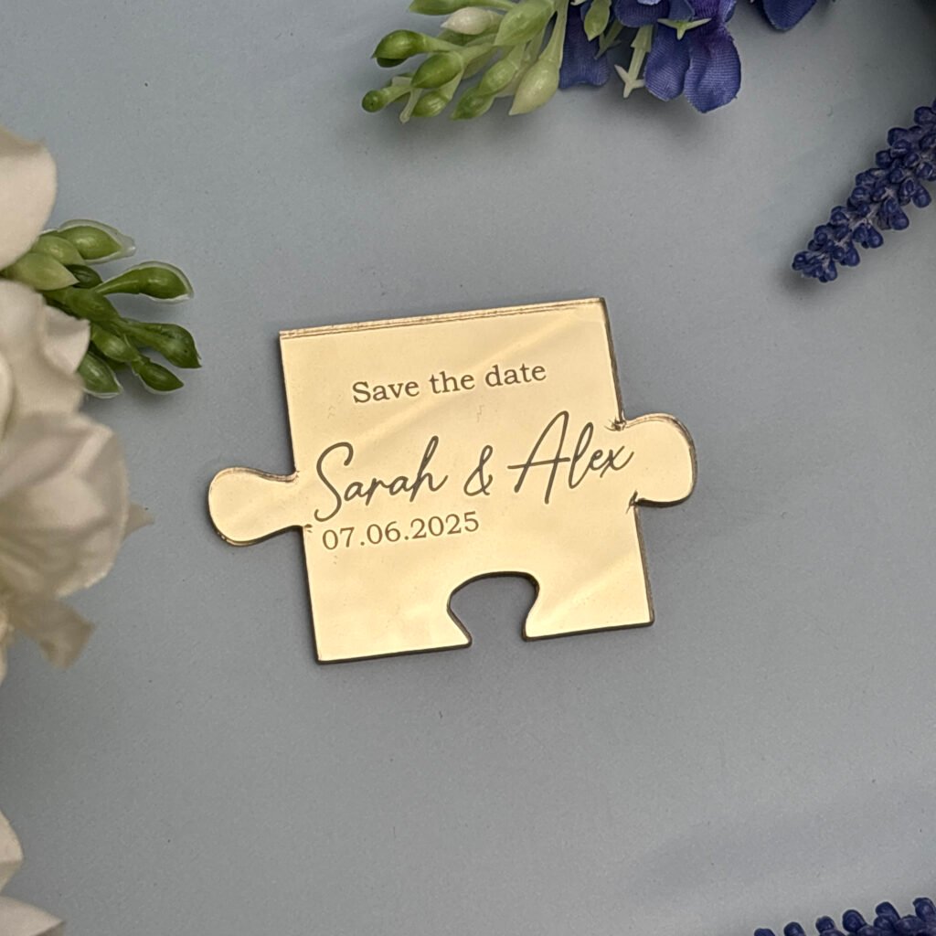 Save the Date Puzzle Stück
