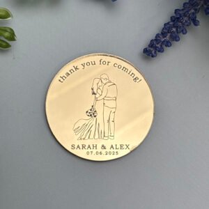 Gastgeschenke Magnet – rund & eckig