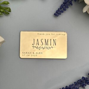 Gastgeschenk Namensmagnet