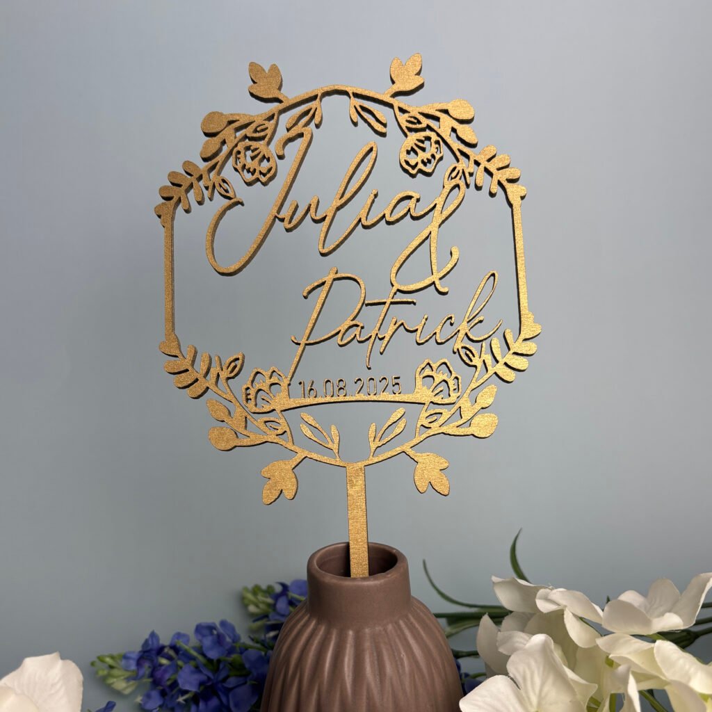 Caketopper Hexagon