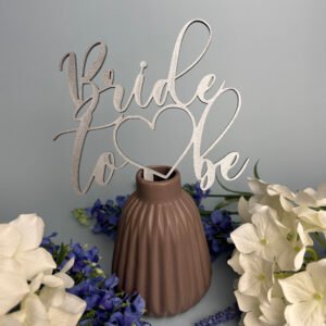 Caketopper Bride to be Herz