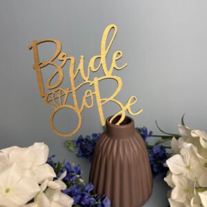 Caketopper Bride to be Diamant