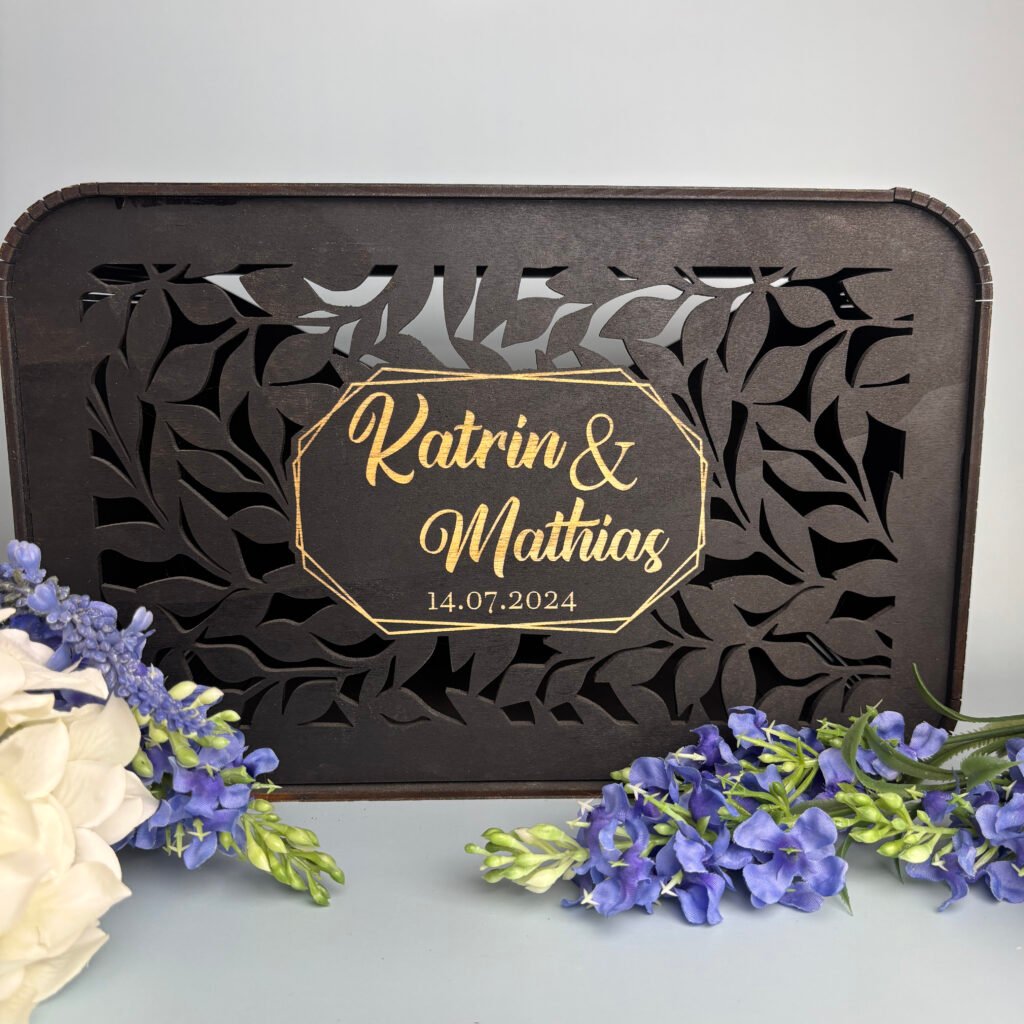 Kartenbox rechteckig