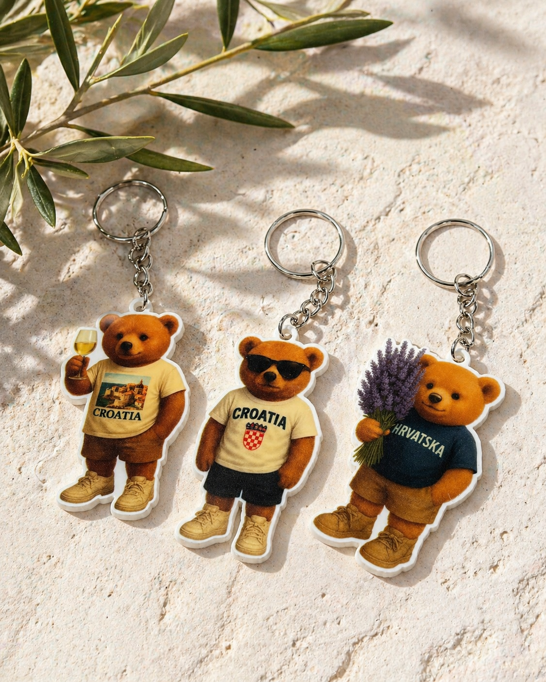 Teddybär Schlüsselanhänger