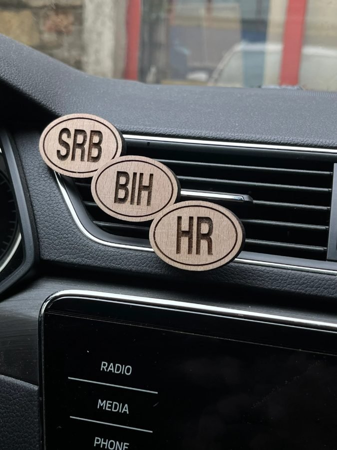 CarClip Ländercode HR / BIH / SRB