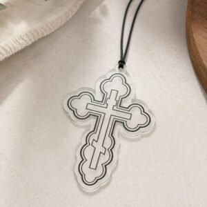 Innenspiegelanhänger  Orthodoxes Kreuz
