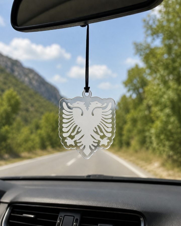 Innenspiegelanhänger Albanischer Adler