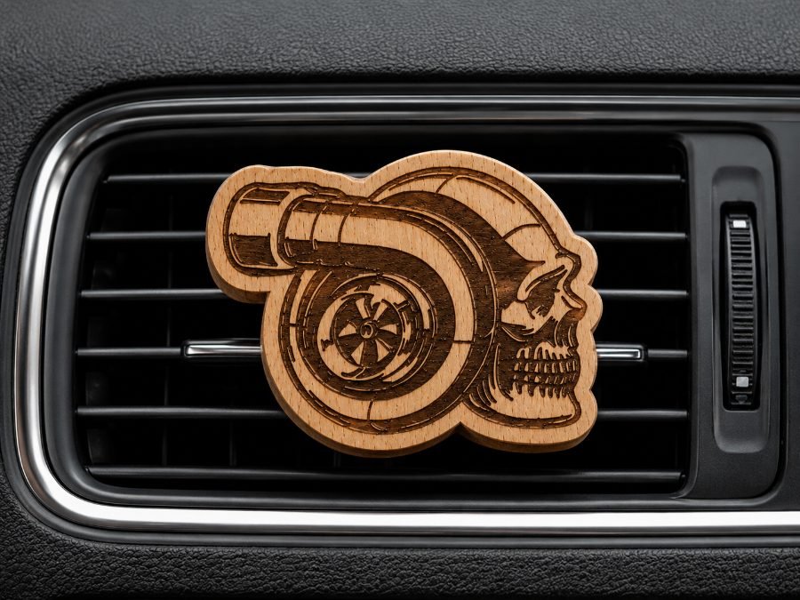 CarClip Turbo Totenkopf