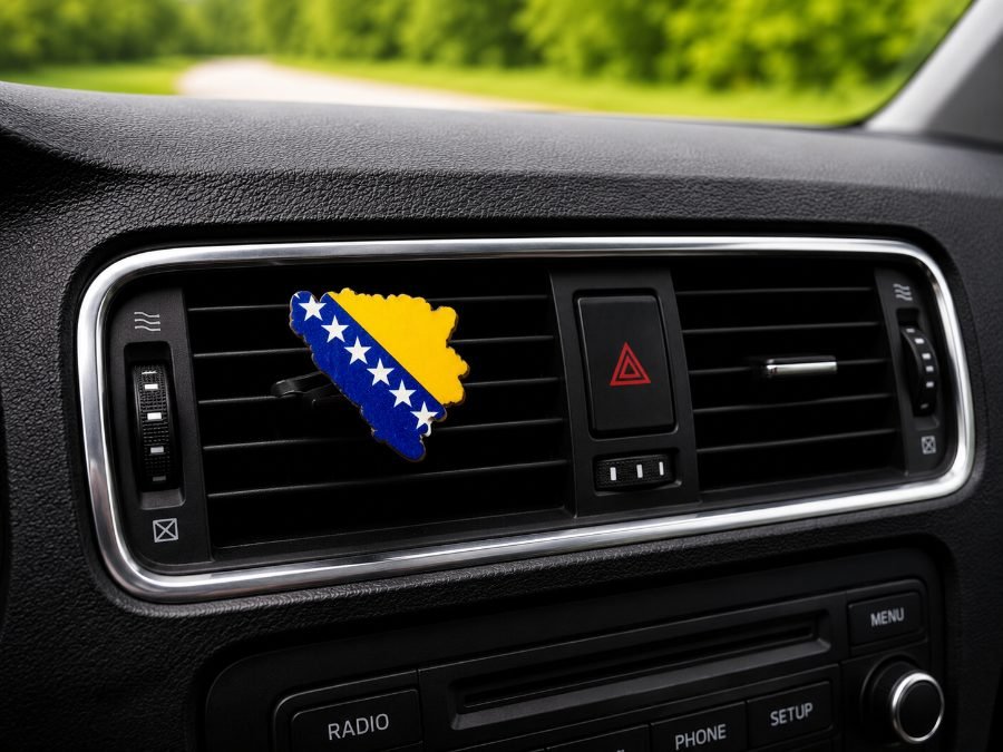 CarClip Umriss Bosnien