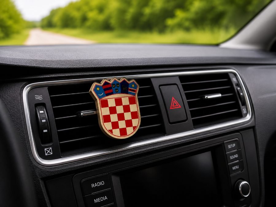 CarClip Kroatien Wappen