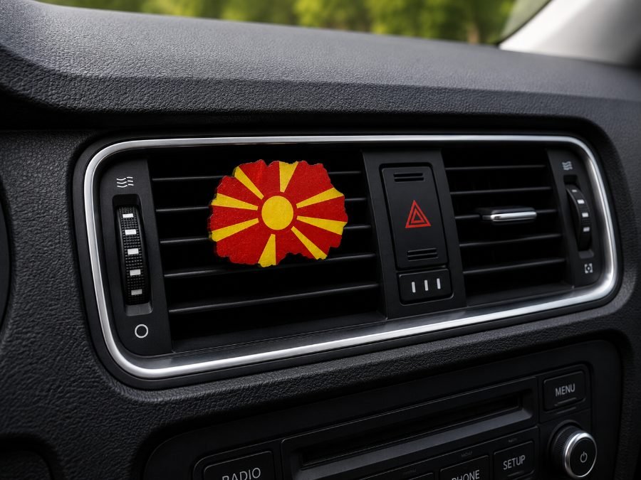 CarClip Mazedonien Umriss